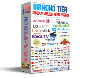 Diamond Tier 12-Month Cheap IPTV Subscription